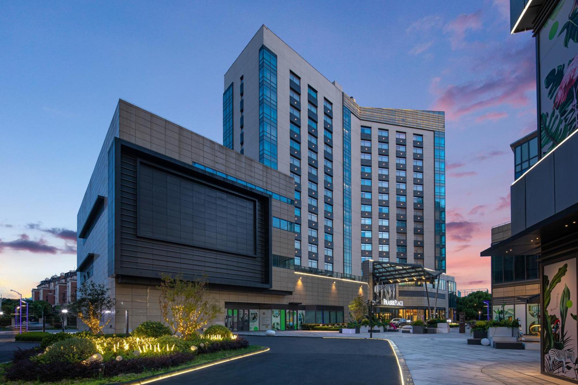 Fraser Place Wujiaochang Shanghai - Adjoin Business Center, Free Minibar Bagian luar foto