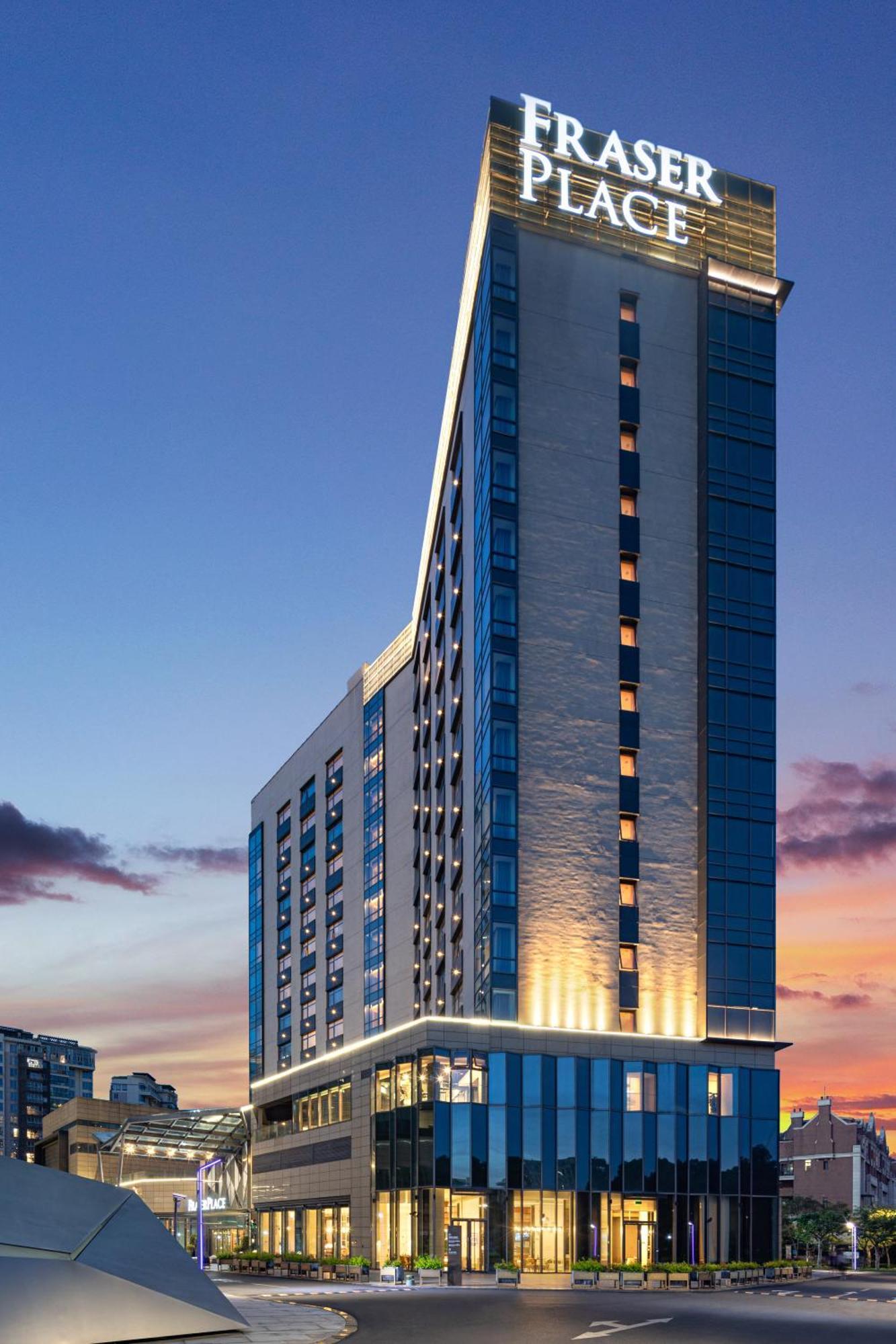 Fraser Place Wujiaochang Shanghai - Adjoin Business Center, Free Minibar Bagian luar foto