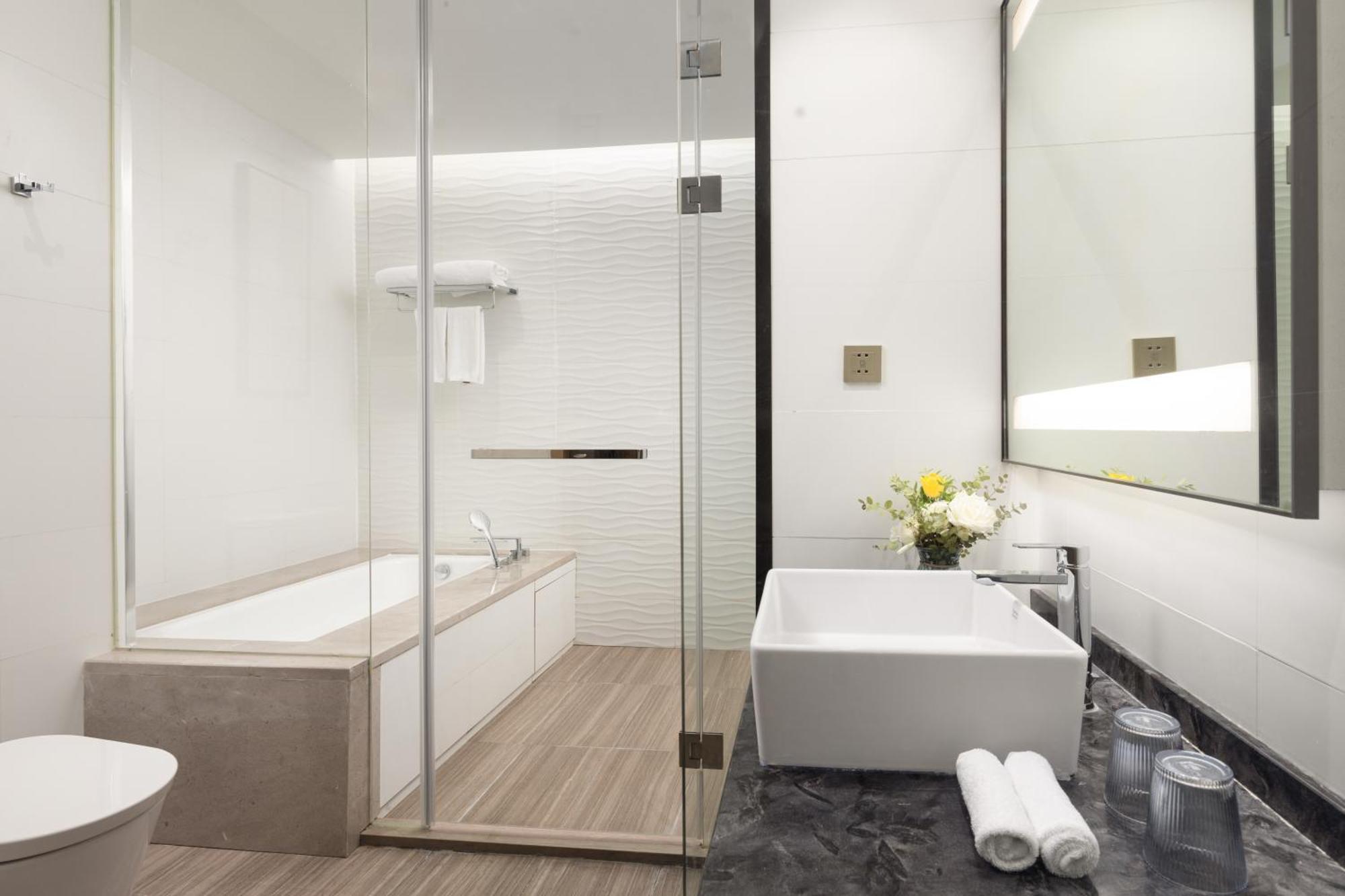 Fraser Place Wujiaochang Shanghai - Adjoin Business Center, Free Minibar Bagian luar foto