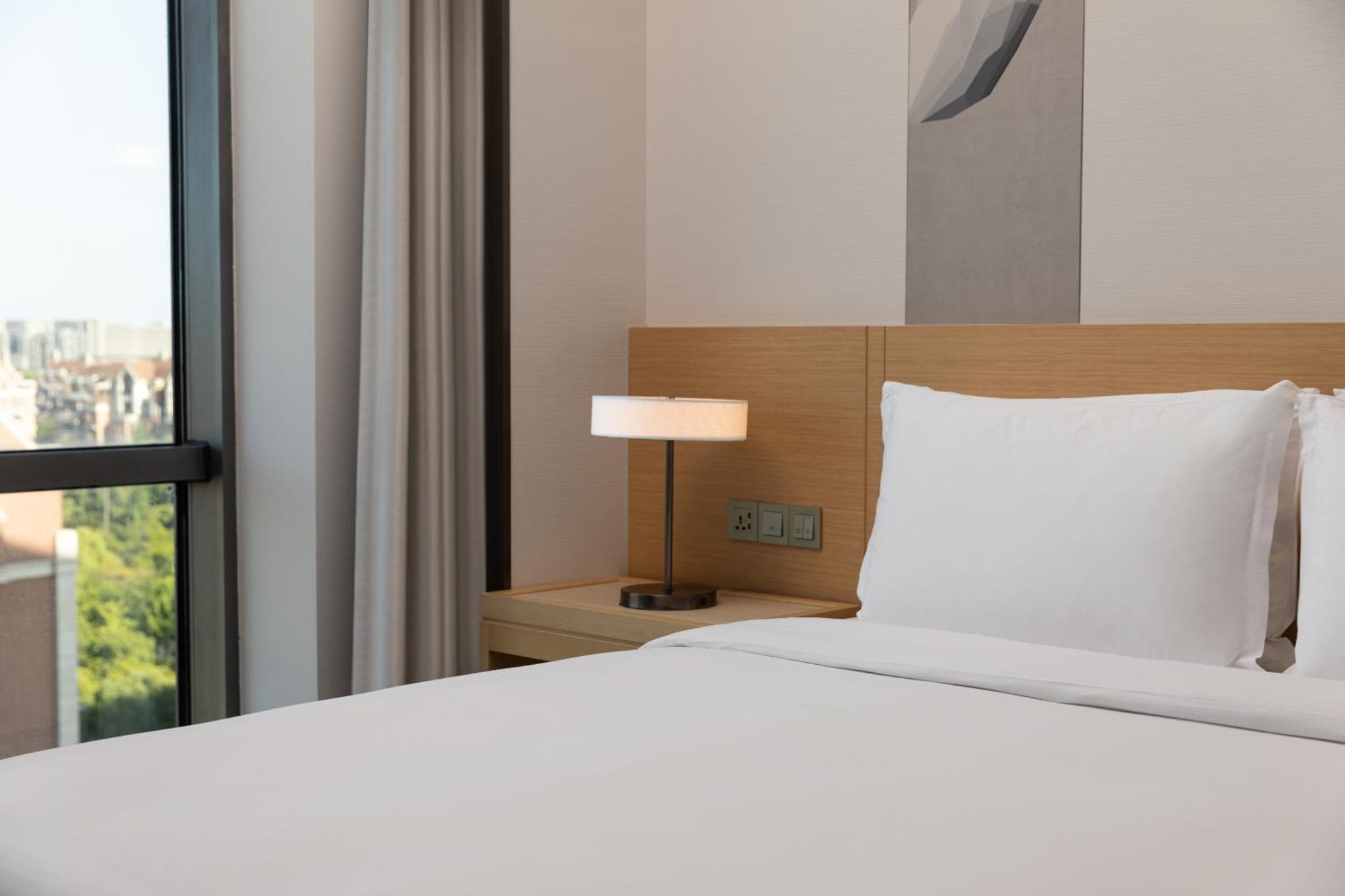 Fraser Place Wujiaochang Shanghai - Adjoin Business Center, Free Minibar Bagian luar foto