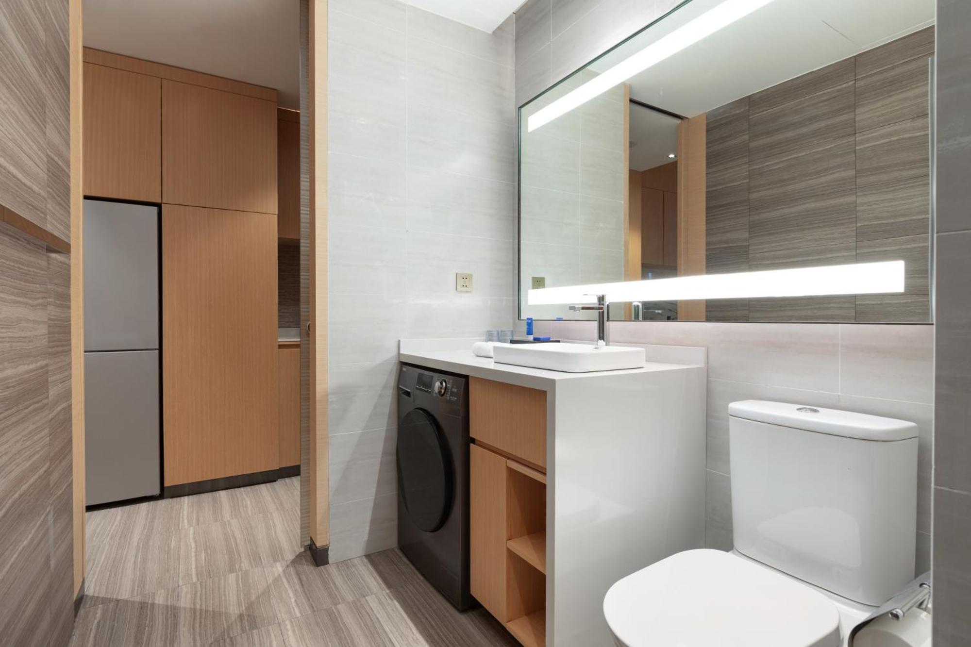 Fraser Place Wujiaochang Shanghai - Adjoin Business Center, Free Minibar Bagian luar foto
