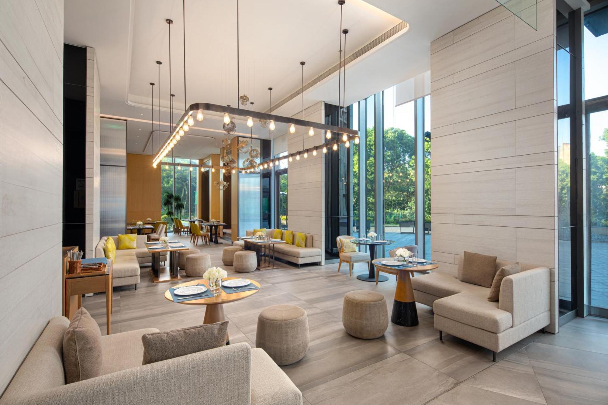 Fraser Place Wujiaochang Shanghai - Adjoin Business Center, Free Minibar Bagian luar foto